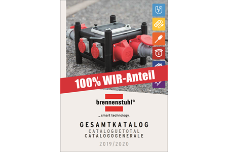 100% WIR ANTEIL,Brennenstuhl Katalog mit Preisl.