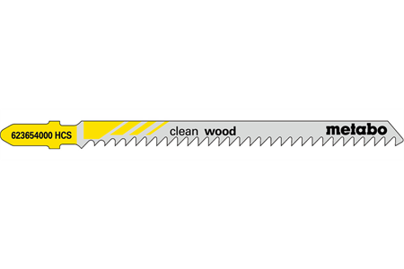 5 Stichsägeblätter HCS Holz/fein 4-65mm