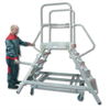 51603 Mobile Podesttreppe beidseitig begehbar - Höhe 1670 mm