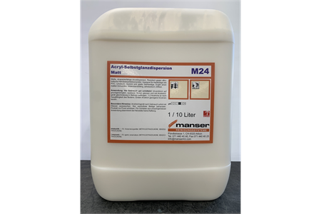 Acryl-Selbstglanzdispersion matt M24, 10 Liter