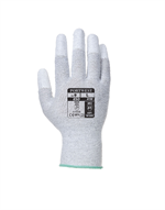 Antistatischer PU-Fingerspitzen Handschuh - Gr. L