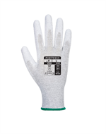 Antistatischer PU-Handflächen Handschuh - Gr. XXS