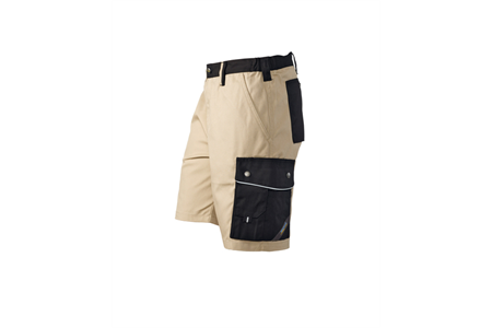 Arbeitsshorts ProfileCollection sand/schwarz - Gr. 38