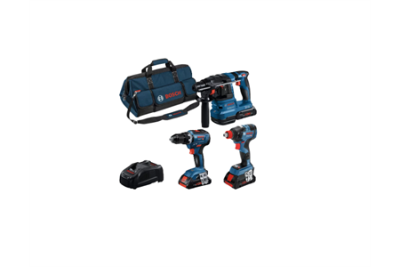 Bosch 3 Tool Werkzeugset - 18 V