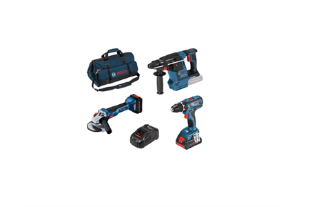 Bosch 3 Tool Werkzeugset - 18 V