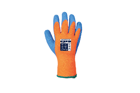 Cold Grip Handschuh - orange/blau - Gr. M