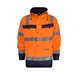 DASSY® ATLANTIS, Warnschutz Regenparka orange/dunkelblau - Gr. 4XL