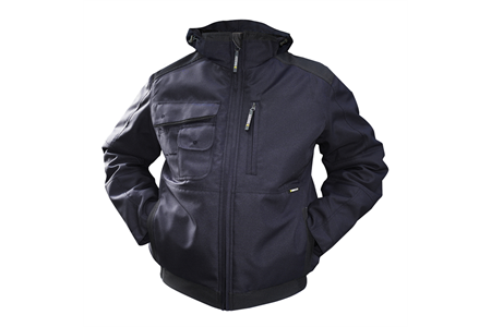 DASSY® AUSTIN, Winterjacke nachtblau/schwarz - Gr. XL