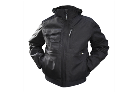 DASSY® AUSTIN, Winterjacke schwarz - Gr. 3XL