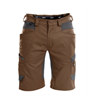 DASSY® AXIS, Arbeitsshorts lehmbraun/anthrazitgrau - Gr. 44