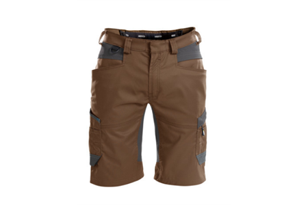 DASSY® AXIS, Arbeitsshorts lehmbraun/anthrazitgrau - Gr. 44