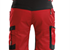 DASSY® AXIS, Arbeitsshorts rot/schwarz - Gr. 46 | Bild 2