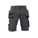 DASSY® BIONIC, Arbeitsshorts anthrazitgrau/schwarz - Gr. 44