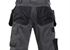 DASSY® BIONIC, Arbeitsshorts anthrazitgrau/schwarz - Gr. 44 | Bild 2