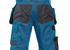 DASSY® BIONIC, Arbeitsshorts azurblau/anthrazitgrau - Gr. 44 | Bild 2