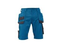 DASSY® BIONIC, Arbeitsshorts azurblau/anthrazitgrau