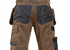 DASSY® BIONIC, Arbeitsshorts lehmbraun/anthrazitgrau - Gr. 44 | Bild 2