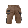 DASSY® BIONIC, Arbeitsshorts lehmbraun/anthrazitgrau - Gr. 48