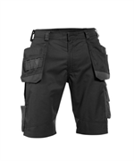 DASSY® BIONIC, Arbeitsshorts schwarz/anthrazitgrau - Gr. 42