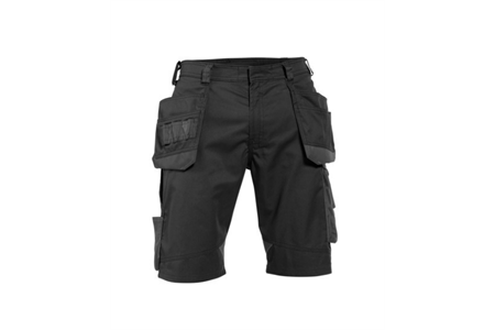 DASSY® BIONIC, Arbeitsshorts schwarz/anthrazitgrau - Gr. 44