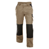 DASSY® BOSTON, zweifarbige Arbeitshose khaki/schwarz - Gr. 42