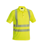DASSY® BRANDON, Warnschutz UV-Poloshirt neongelb - Gr. M