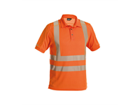 DASSY® BRANDON, Warnschutz UV-Poloshirt neonorange