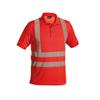 DASSY® BRANDON, Warnschutz UV-Poloshirt neonrot - Gr. L