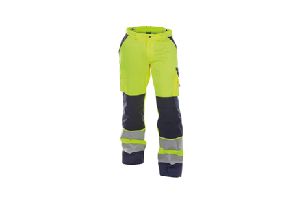 DASSY® BUFFALO, Warnschutzhose neongelb/dunkelblau - Gr. 48