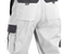 DASSY® CALAIS, Latzhose weiss/zementgrau - Gr. 44 | Bild 2