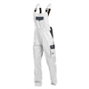 DASSY® CALAIS, Latzhose weiss/zementgrau - Gr. 44