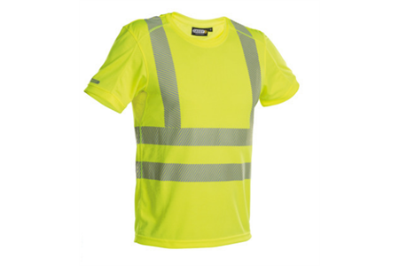 DASSY® CARTER, Warnschutz UV-T-Shirt neongelb - Gr. XS