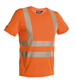 DASSY® CARTER, Warnschutz UV-T-Shirt neonorange - Gr. 3XL