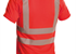 DASSY® CARTER, Warnschutz UV-T-Shirt neonrot - Gr. 3XL | Bild 2