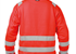 DASSY® DENVER, Warnschutz-Sweatshirt neonrot/zementgrau - Gr. 3XL | Bild 2