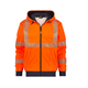 DASSY® EVANS, Warnschutz Kapuzensweatshirt neonorange/dunkelblau - Gr. L