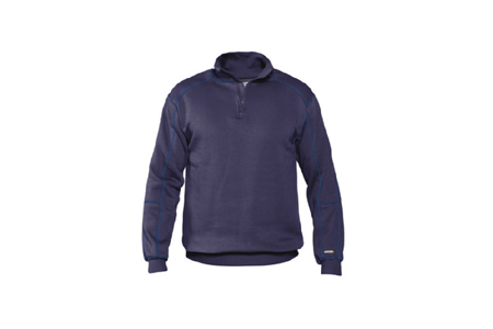 DASSY® FELIX , Sweatshirt blau - Gr. 3XL
