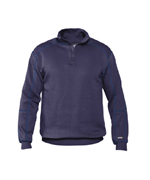 DASSY® FELIX , Sweatshirt blau - Gr. 4XL