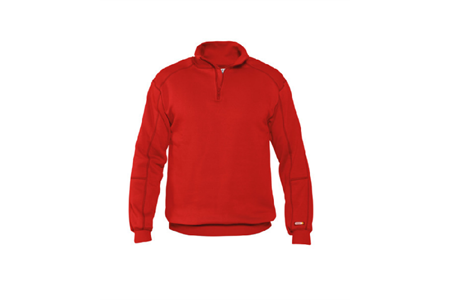 DASSY® FELIX, Sweatshirt rot - Gr. 4XL