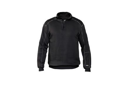 DASSY® FELIX, Sweatshirt schwarz - Gr. S