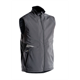 DASSY® FUSION, Softshell-Weste anthrazitgrau/schwarz - Gr. 3XL