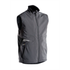 DASSY® FUSION, Softshell-Weste anthrazitgrau/schwarz - Gr. 4XL