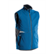 DASSY® FUSION, Softshell-Weste azurblau/anthrazitgrau - Gr. 3XL