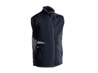 DASSY® FUSION, Softshell-Weste nachtblau/anthrazitgrau