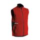 DASSY® FUSION, Softshell-Weste rot/schwarz - Gr. 3XL