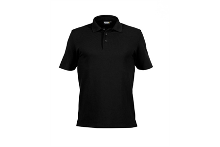 DASSY® HUGO, Poloshirt schwarz - Gr. XS