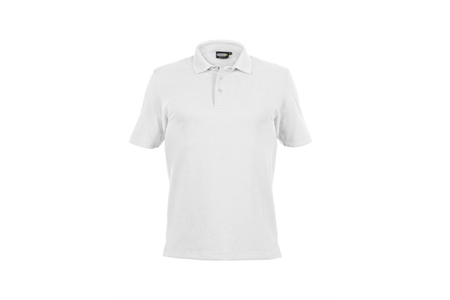 DASSY® HUGO, Poloshirt weiss - Gr. 3XL