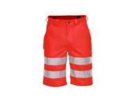 DASSY® IDAHO, Warnschutz-Short neonrot