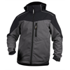 DASSY® JAKARTA, Softshelljacke, grau/schwarz - Gr. M