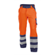 DASSY® LANCASTER, Arbeitshose neonorange/dunkelblau - Gr. 62